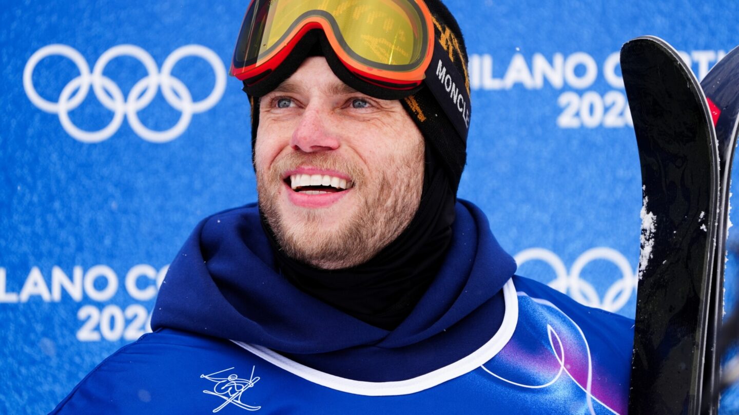 Great Britain's Gus Kenworthy during the Men's Freeski Halfpipe Qualification at the Livigno Snow Park