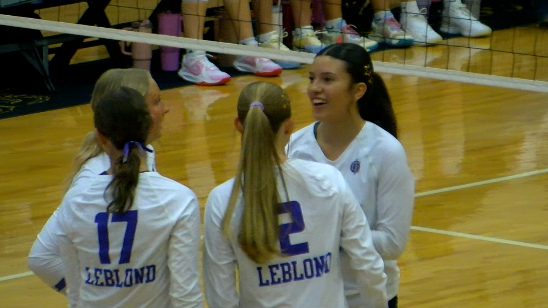 Bishop LeBlond High School volleyball sweeps Maur Hill Academy at home