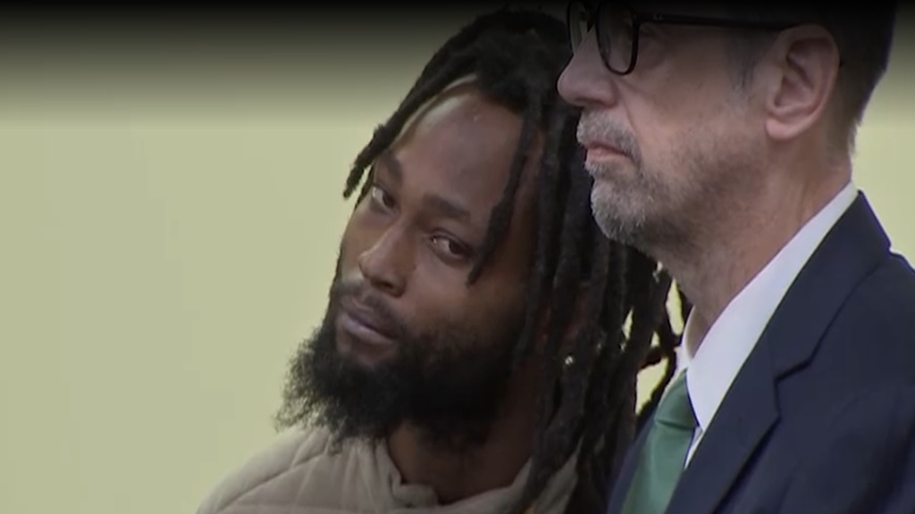 <i>WCVB via CNN Newsource</i><br/>Pierre was held without bail pending a dangerousness hearing Oct. 6.