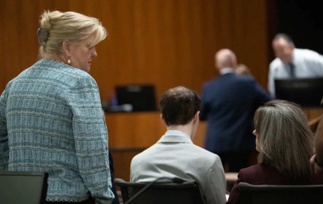 <i>Francisco Kjolseth/Pool/Getty Images via CNN Newsource</i><br/>Tyler Robinson