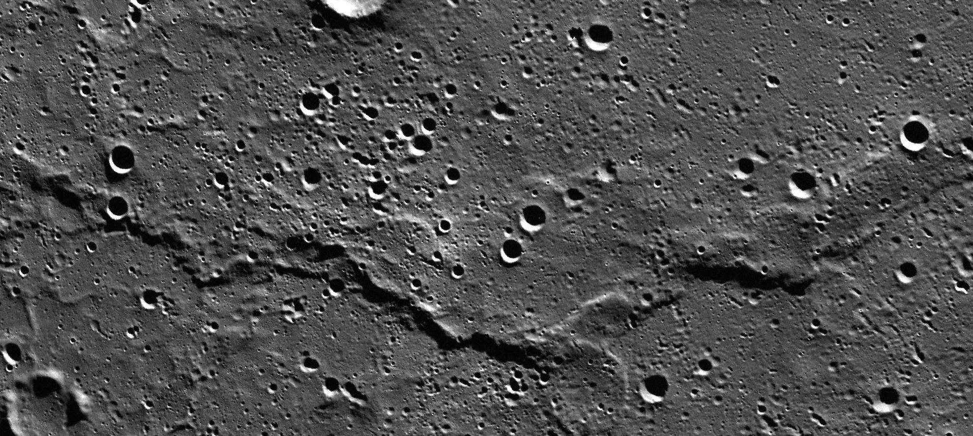 <i>NASA via CNN Newsource</i><br/>A mosaic of images taken by NASA's MESSENGER spacecraft shows impact craters on Mercury in October 2008.