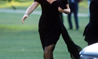 Princess Diana pictured in June 1994 arriving at the Serpentine Gallery