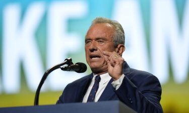 Health and Human Services Secretary Robert F. Kennedy Jr. speaks in Dallas on September 10.