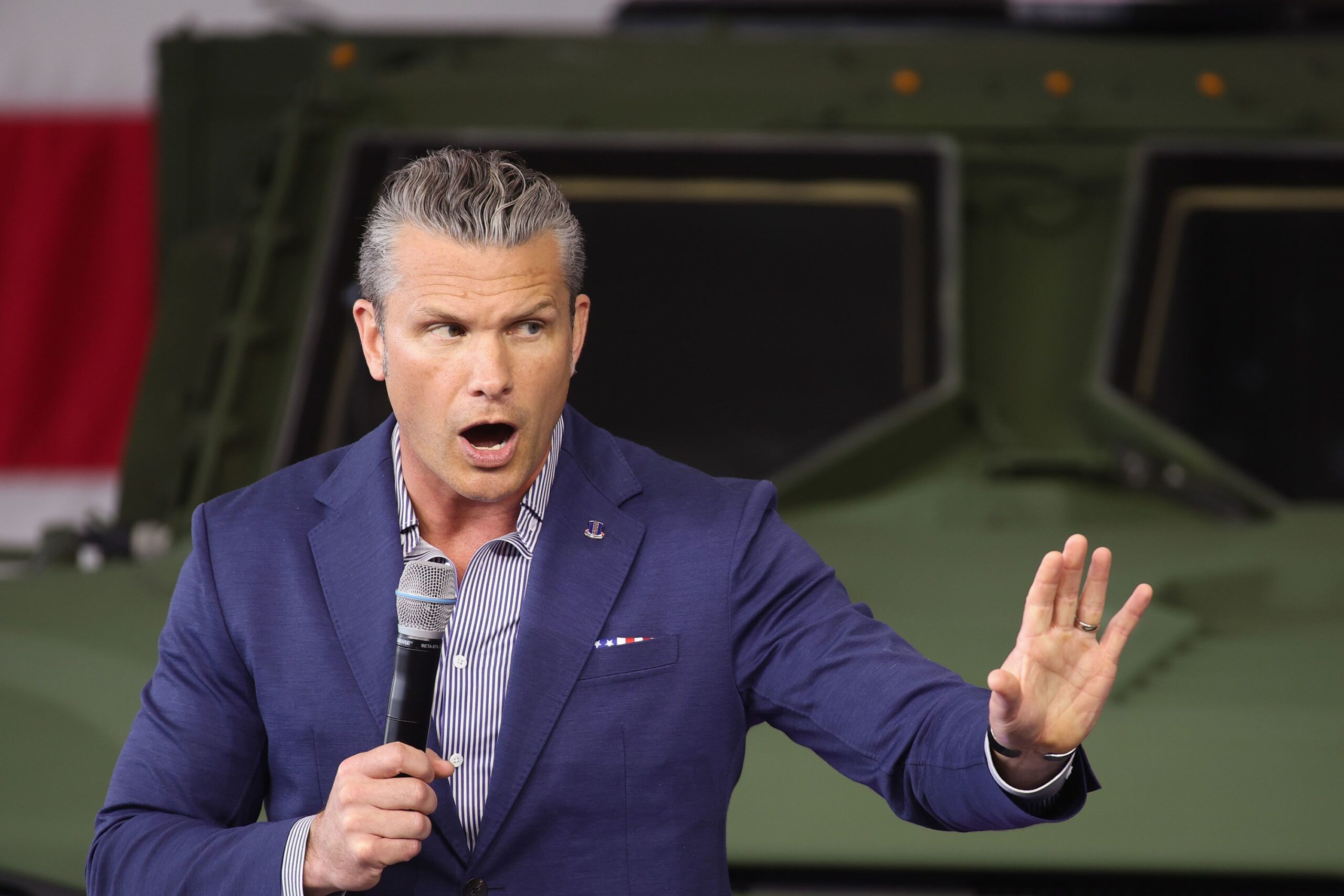 <i>Kevin Dietsch/Getty Images/File via CNN Newsource</i><br/>Secretary of the Army Dan Driscoll