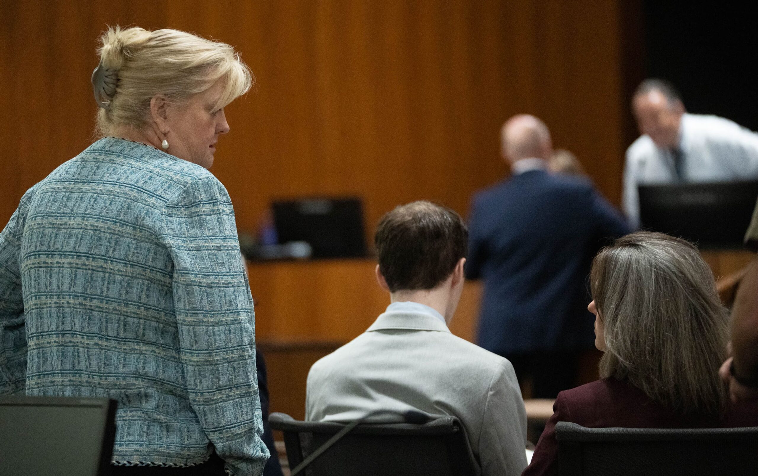 <i>Francisco Kjolseth/Pool/Getty Images via CNN Newsource</i><br/>Tyler Robinson