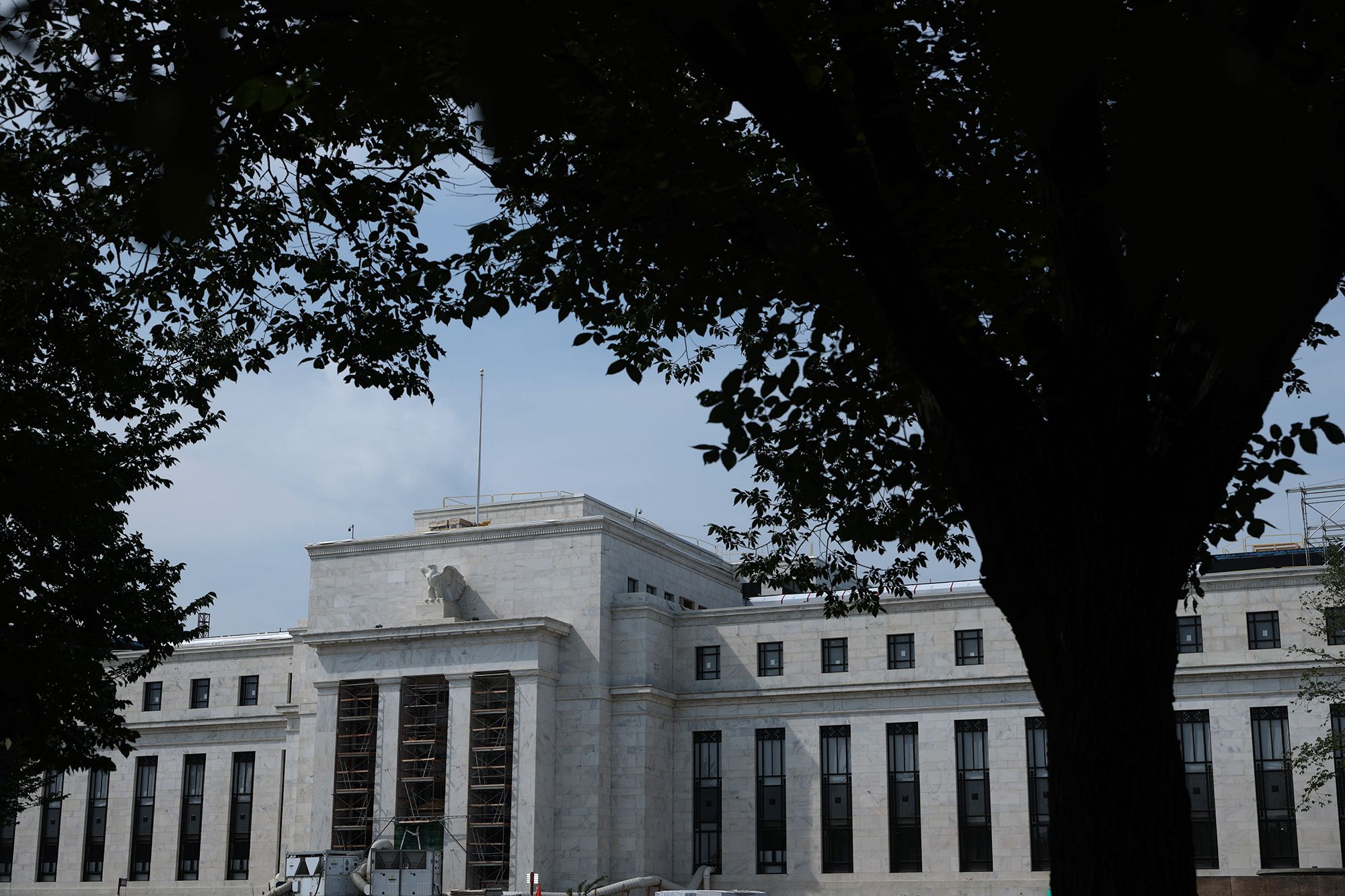<i>Alex Wong/Getty Images via CNN Newsource</i><br/>President Donald Trump threatened to cease trading with many nations if the Federal Reserve doesn't lower rates.