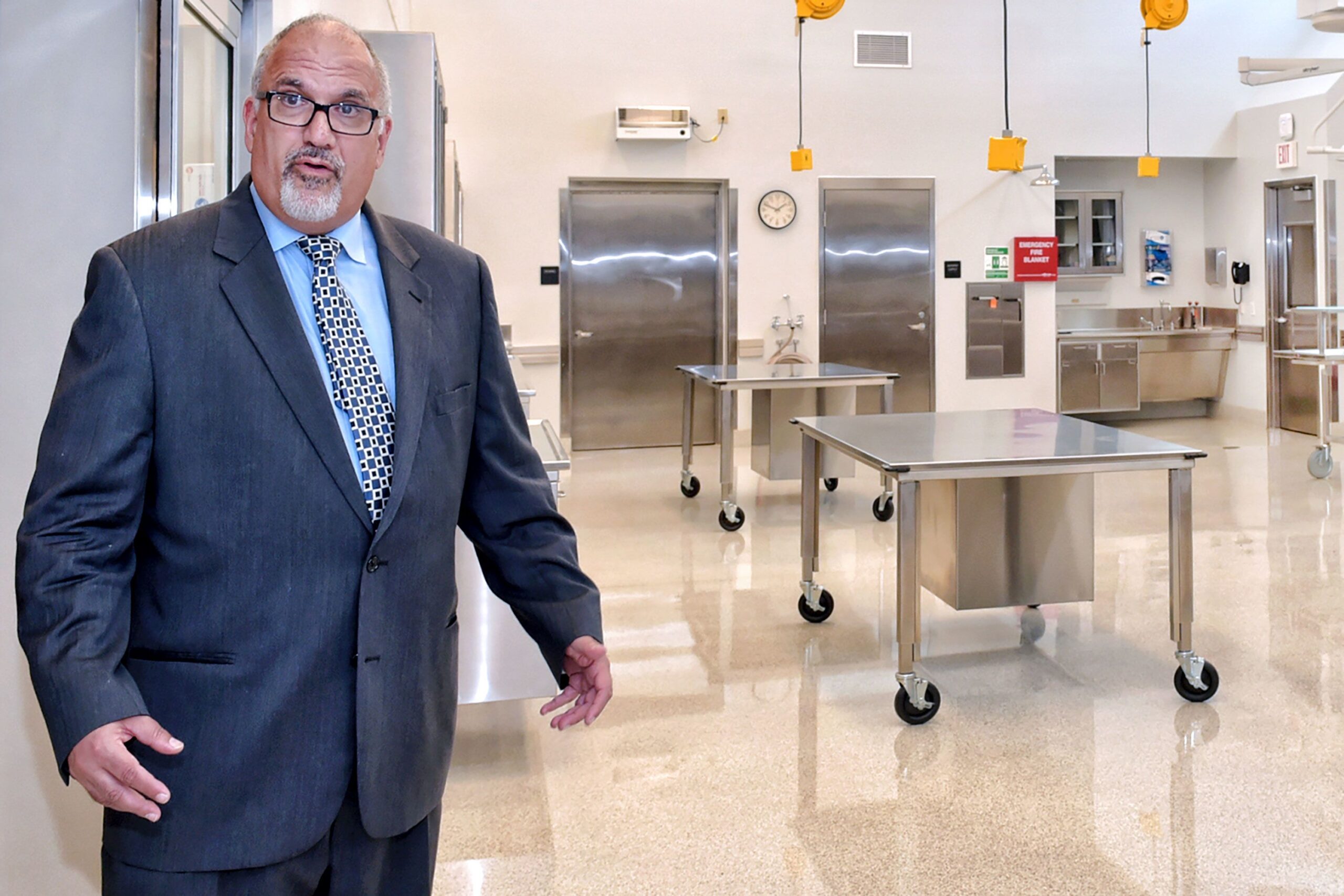 <i>Dan Marschka/LNP/AP/File via CNN Newsource</i><br/>Lancaster County Coroner Dr. Stephen Diamantoni