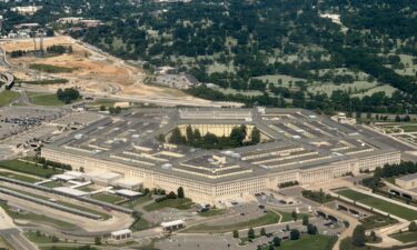 The US Department of Defense headquarters is pictured in Arlington