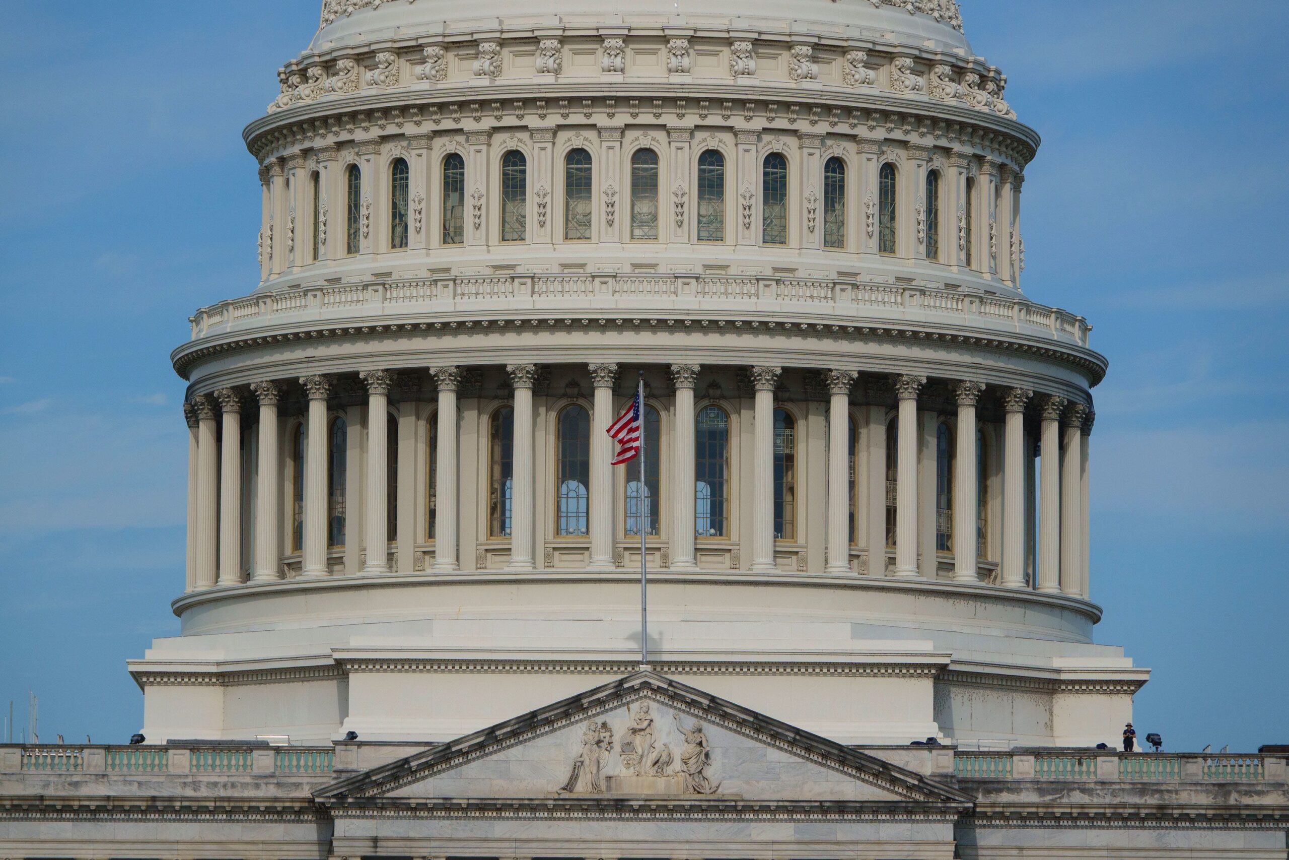 <i>Kevin Carter/Getty Images via CNN Newsource</i><br/>The US Capitol building in Washington