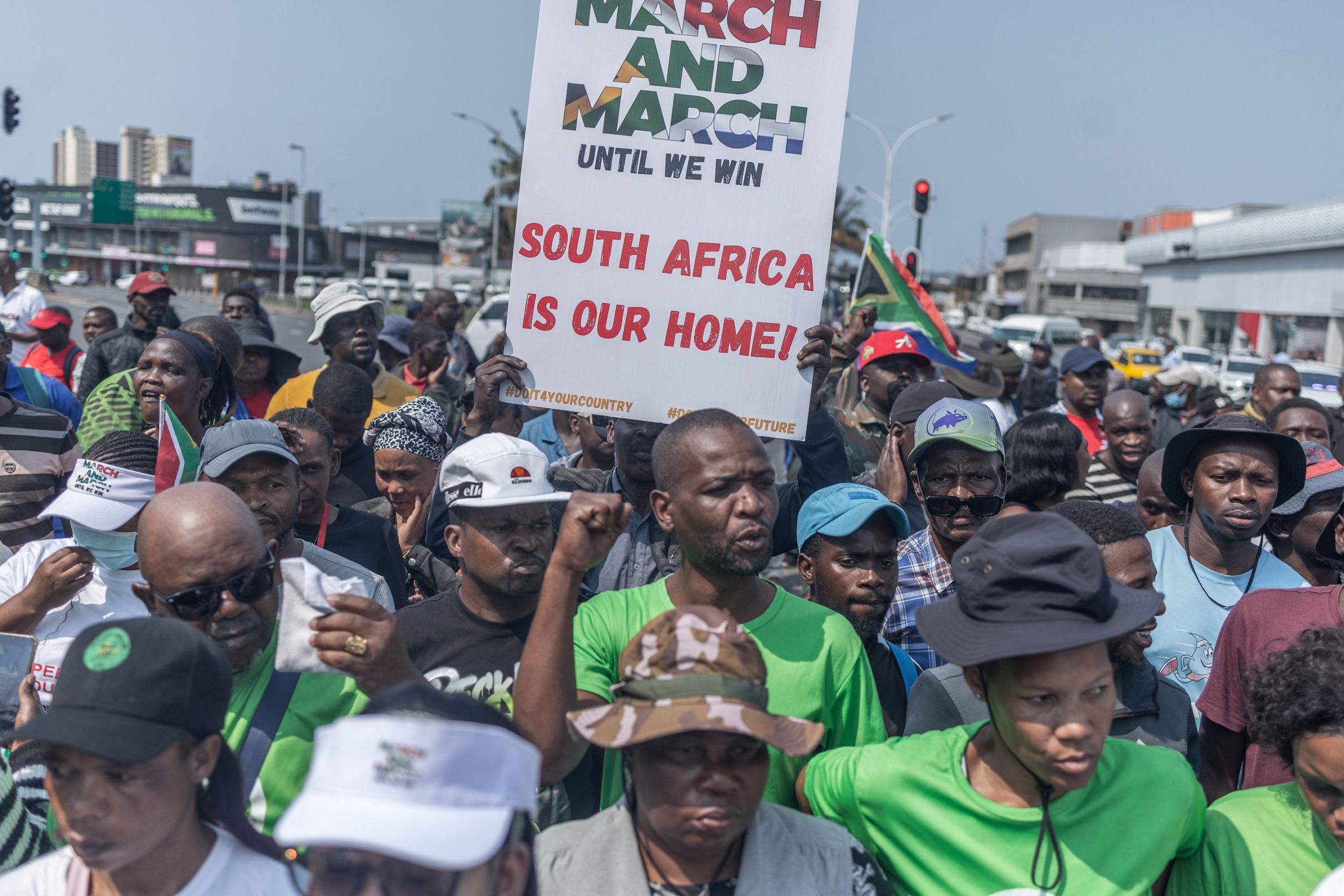 <i>Toyin Adedokun/AFP/Getty Images via CNN Newsource</i><br/>Nigerian passengers