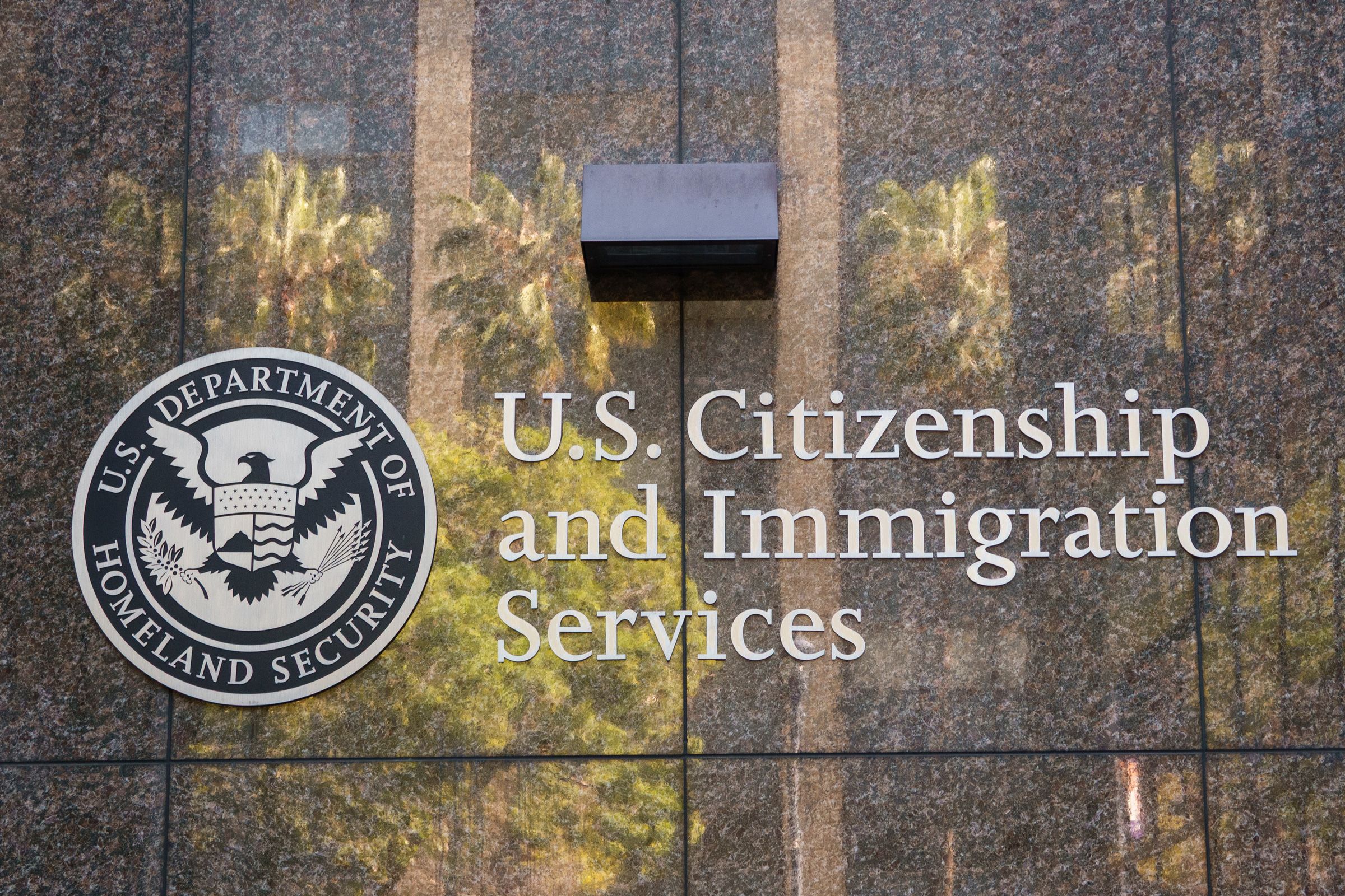 <i>Kevin Carter/Getty Images/File via CNN Newsource</i><br/>A controversial new immigration rule is scheduled to take effect Friday.