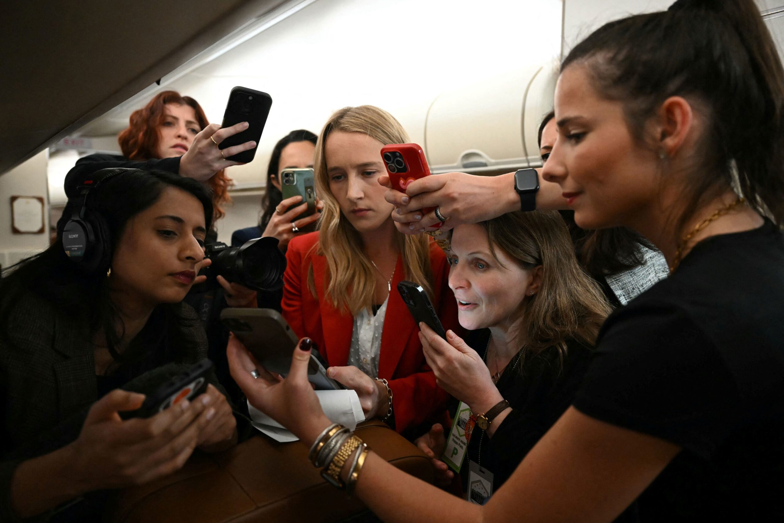 <i>Alex Wong/Getty Images via CNN Newsource</i><br/>President Donald Trump speaks to members of the press on October 19