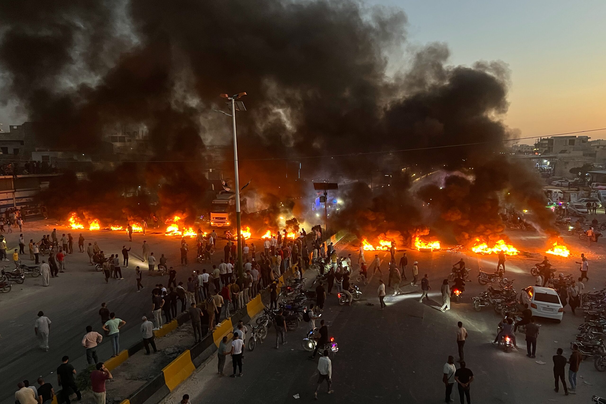 <i>Moises Castillo/AP via CNN Newsource</i><br/>Indigenous march to Congress to protest against rising fuel prices and demand government subsidies in Guatemala City