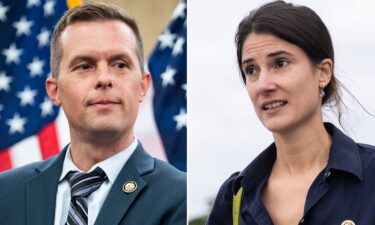 Reps. Jared Golden and Rep. Marie Gluesenkamp Perez.