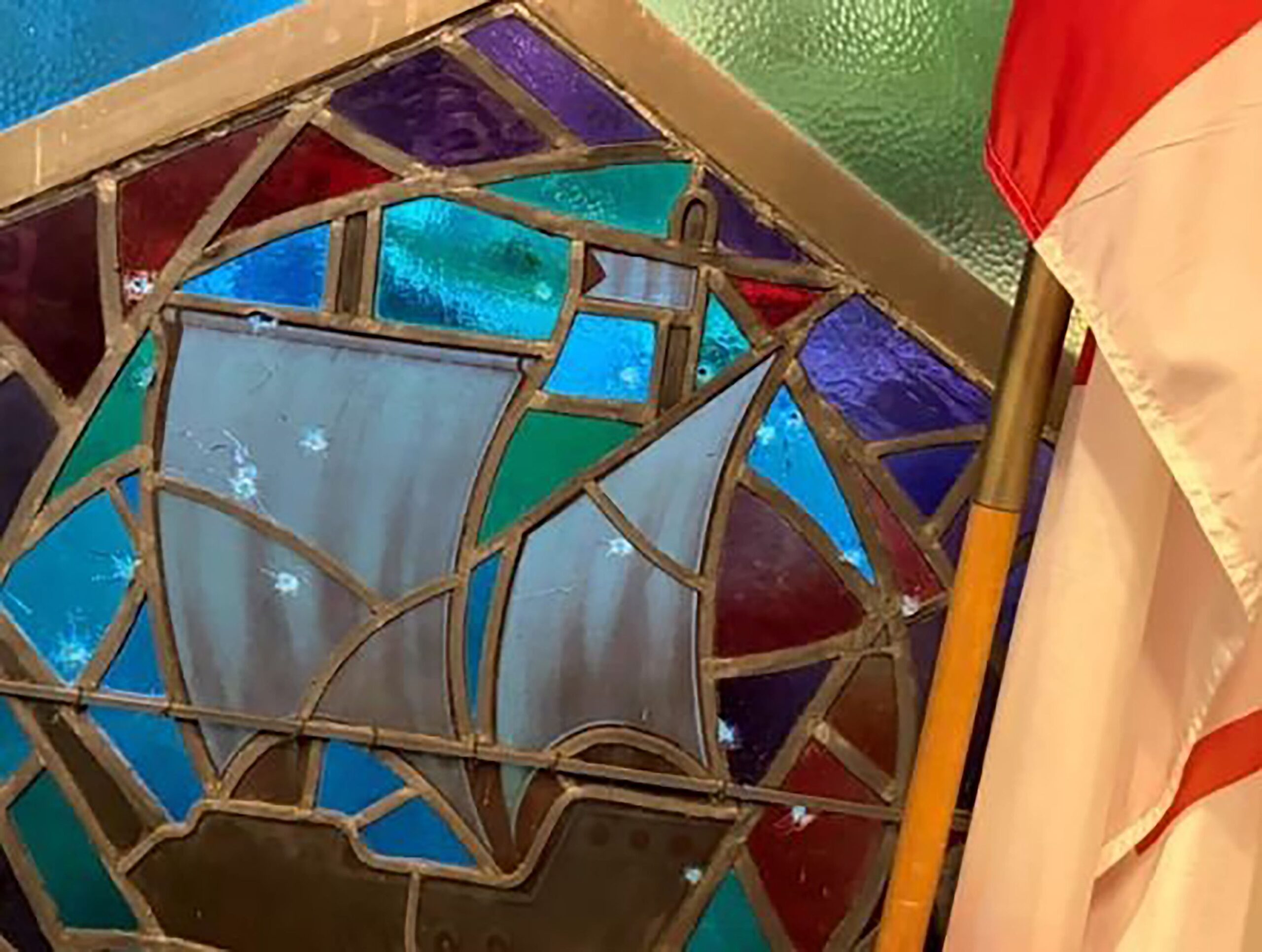 <i>From Ryan Williams via CNN Newsource</i><br/>A police officer was shot and wounded near a synagogue in Ontario
