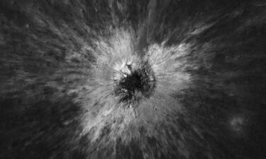 The orbiter's Narrow-Angle Camera captured a close-up view of the crater in December 2025.