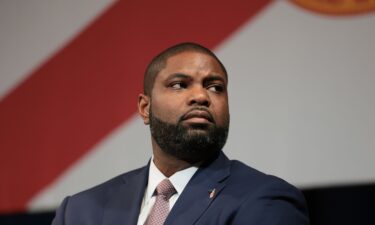 Florida Republican gubernatorial candidate Rep. Byron Donalds speaks during an event in Tampa