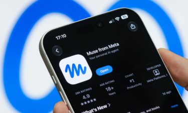 The App Store listing for Meta's Muse AI agent on September 22