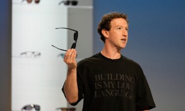 Meta CEO Mark Zuckerberg speaks during the Meta Connect conference on September 23 in Menlo Park