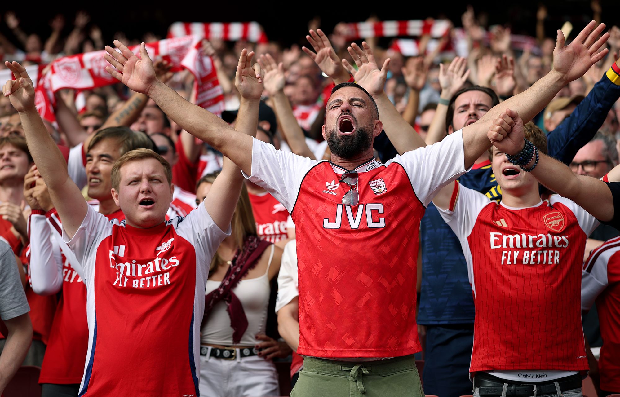 <i>Marc Atkins/Getty Images via CNN Newsource</i><br/>Will English fans be able to have a nice refreshing lager in the stands once again?
