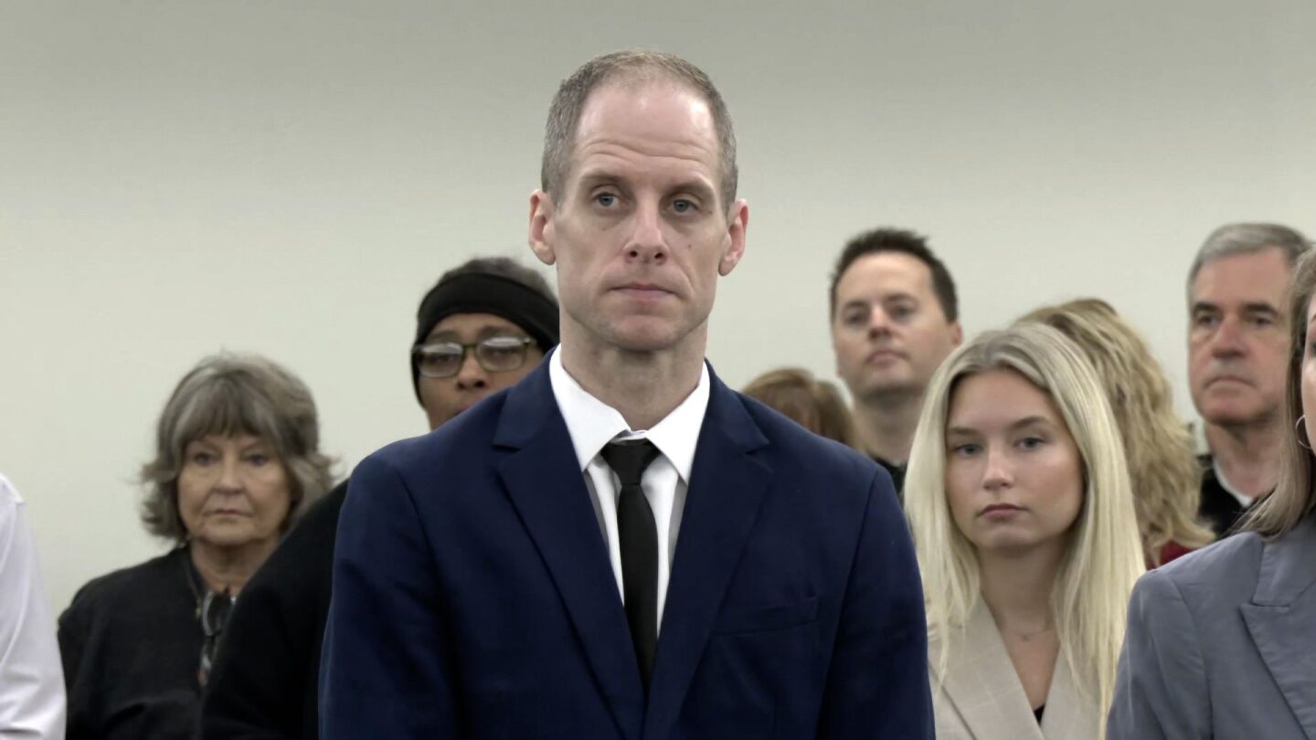 <i>Pool via CNN Newsource</i><br/>Caleb Flynn is accused of murdering his wife Ashley at their home in February.