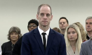 Caleb Flynn is accused of murdering his wife Ashley at their home in February.