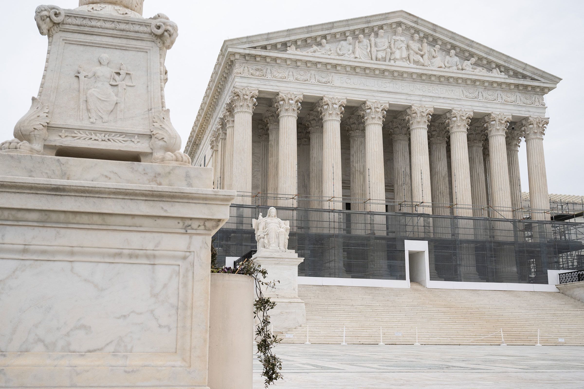 A view of the US Supreme Court in Washington