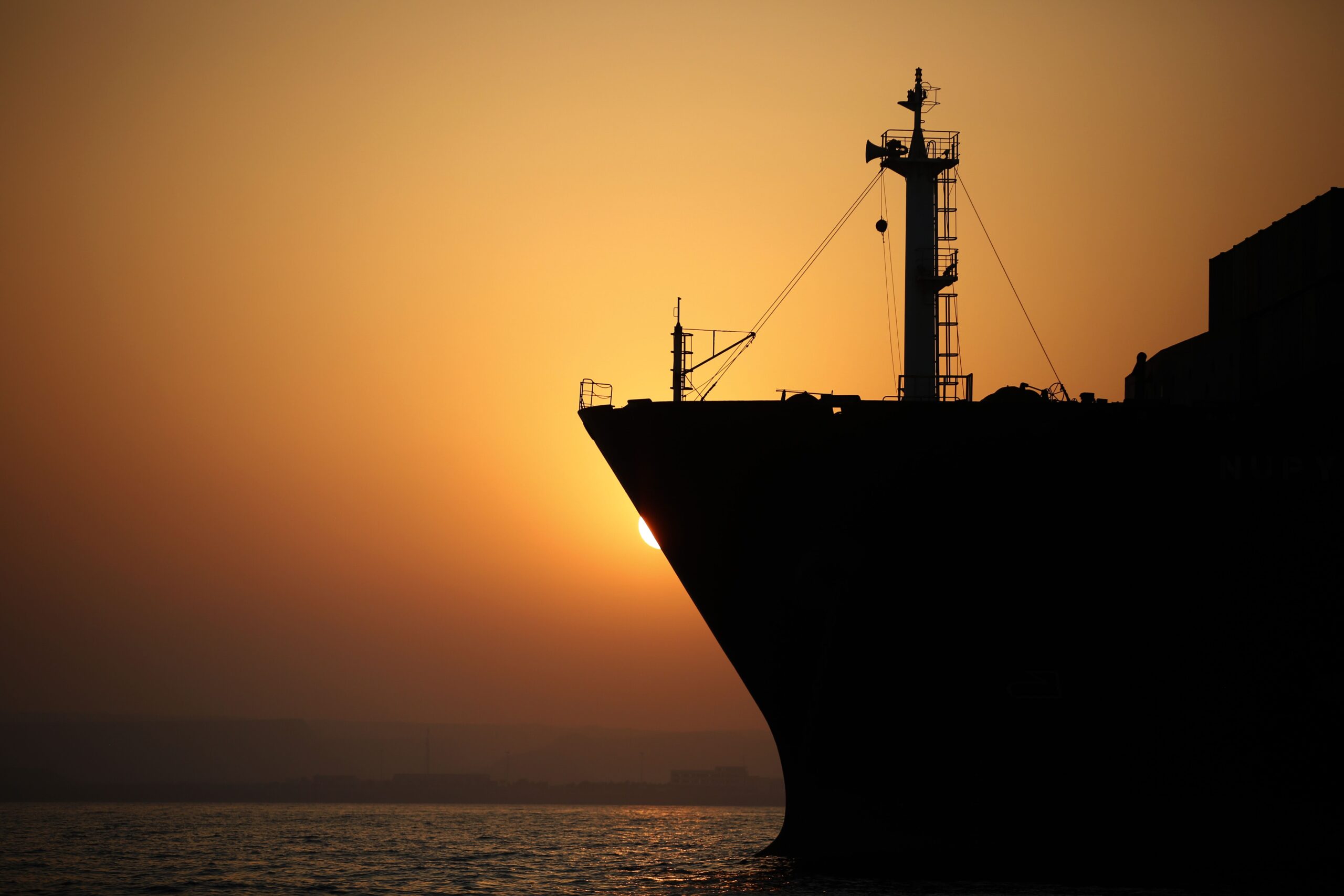 <i>Fatemeh Bahrami/Anadolu/Getty Images via CNN Newsource</i><br/>Vessels are seen anchored between Iran's Qeshm and Larak islands amid disruptions to traffic through the Strait of Hormuz on September 11.