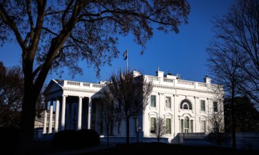The White House is seen on March 9
