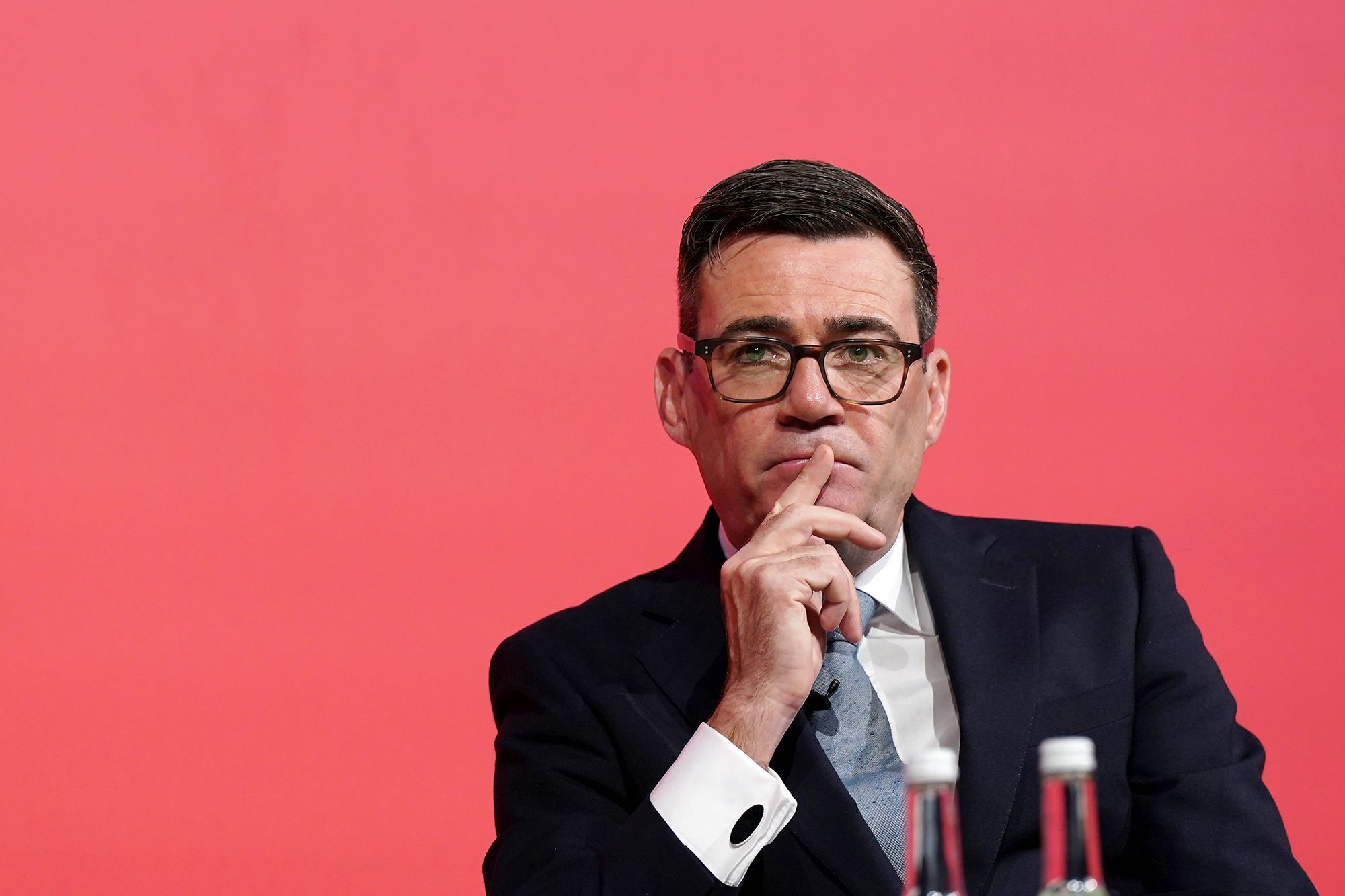 <i>Eddie Mulholland/Getty Images via CNN Newsource</i><br/>Burnham is applauded as he arrives to hold his first Cabinet meeting at Downing Street