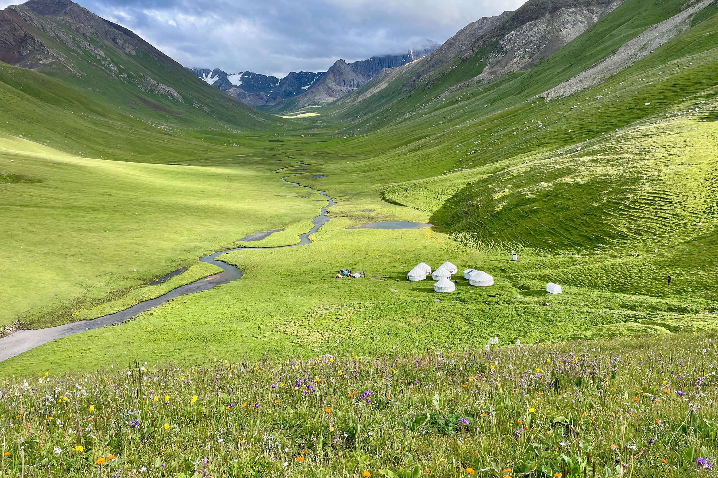 <i>Stephen Lioy via CNN Newsource</i><br/>A 70-mile trekking route across the Tengir Too (or Tien-Shan) mountains of Kyrgyzstan offers spectacular views of a little-explored wilderness in Central Asia.
