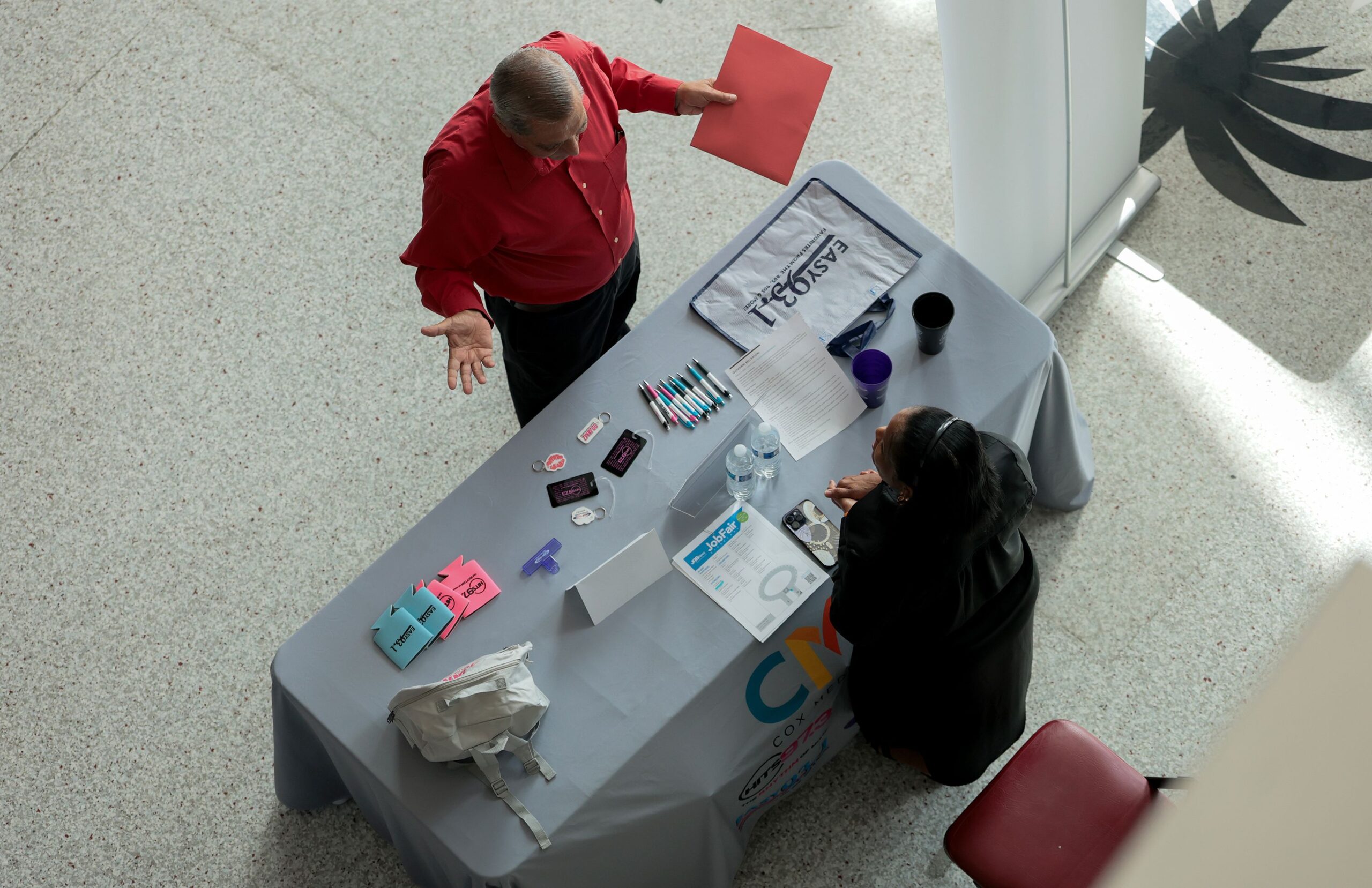 <i>Joe Raedle/Getty Images via CNN Newsource</i><br/>The job market has been in a “low-hire