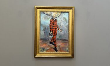 "Arlequin" by Cézanne is from a set of four Harlequin paintings