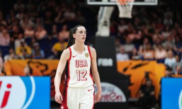 Caitlin Clark during the Women's FIBA World Cup 2026 between Czechia and USA on September 7