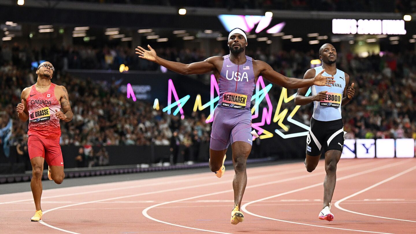 <i>NBC Olympics</i><br/>Athletes compete at the 2026 World Athletics Ultimate Championship in Budapest