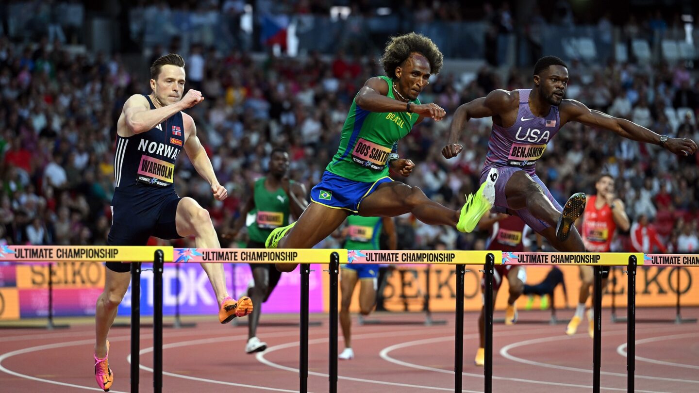 <i>NBC Olympics</i><br/>Athletes compete at the 2026 World Athletics Ultimate Championship in Budapest