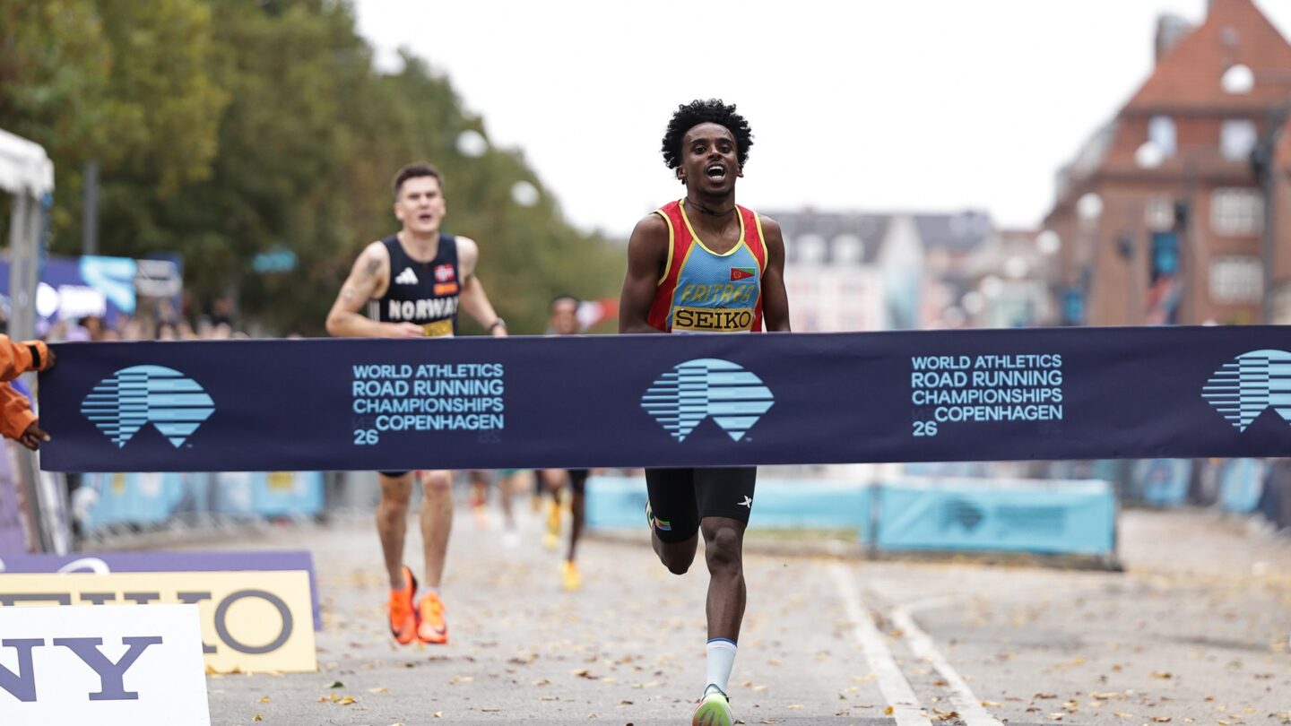 <i>NBC Olympics</i><br/>Athletes compete at the 2026 World Road Running Championships in Copenhagen
