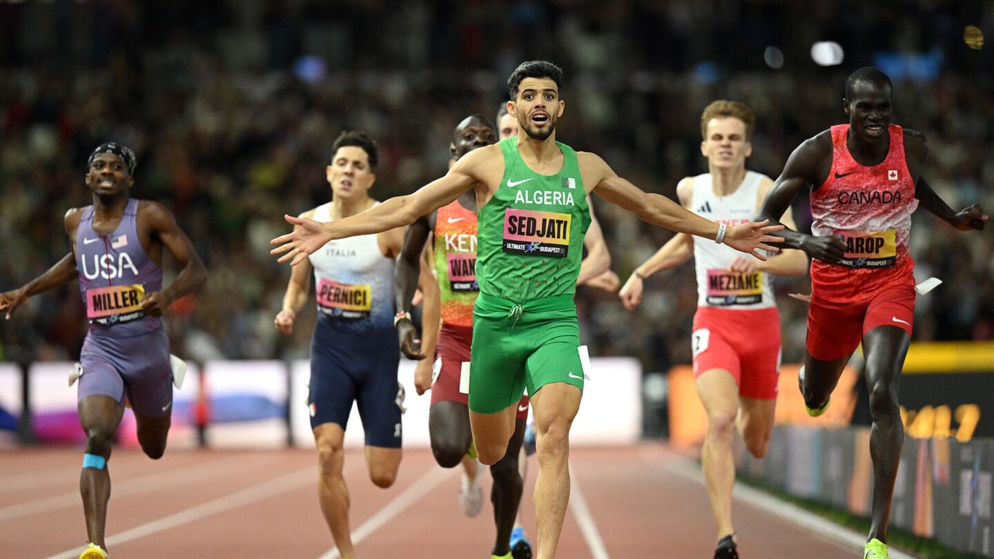 <i>NBC Olympics</i><br/>Athletes compete at the 2026 World Athletics Ultimate Championship in Budapest