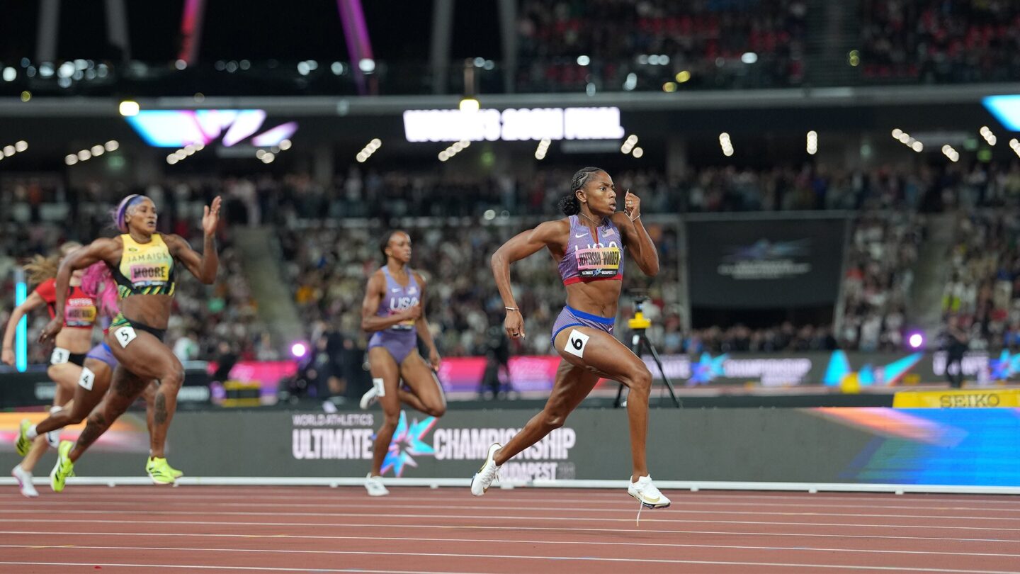 <i>NBC Olympics</i><br/>Athletes compete at the 2026 World Athletics Ultimate Championship in Budapest