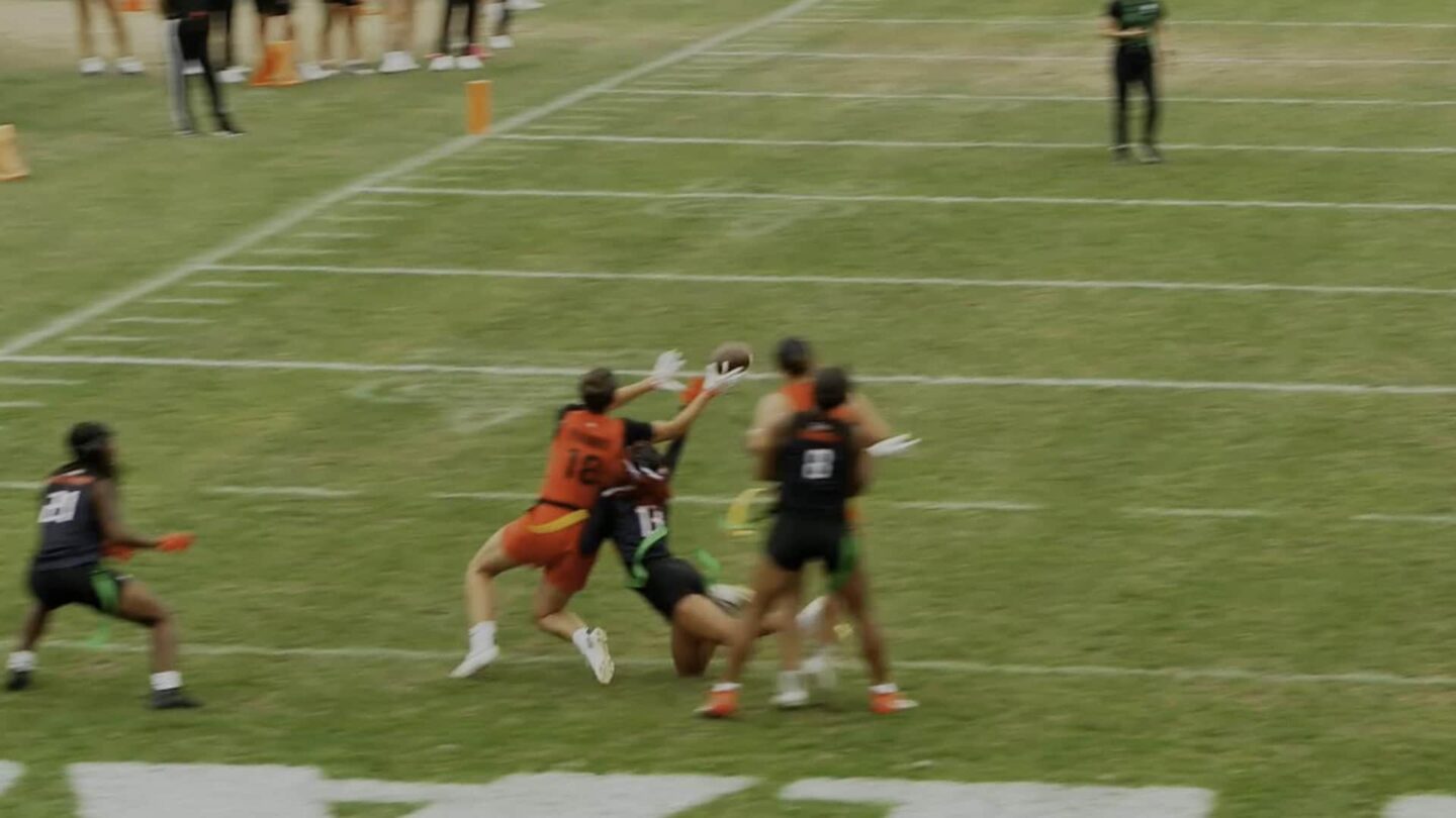 <i>NBC Olympics</i><br/>Athletes compete at the 2026 IFAF Flag Football World Championships.