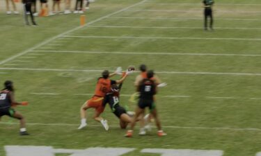 Athletes compete at the 2026 IFAF Flag Football World Championships.