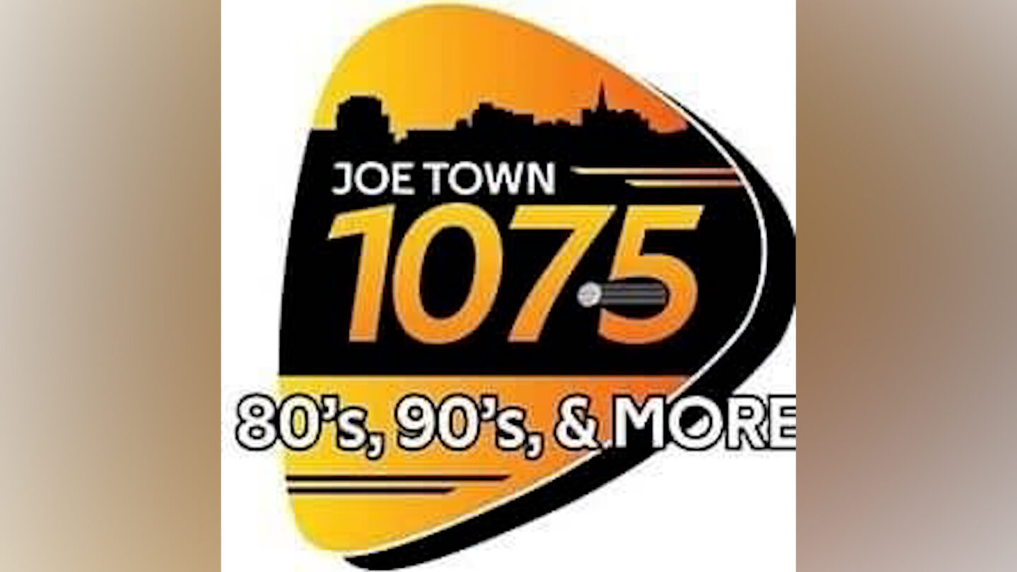 Joe Town 107.5 logo