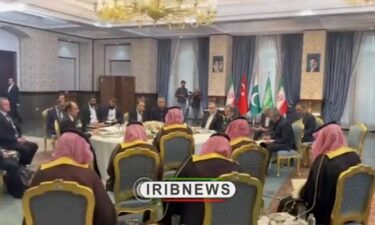 The meeting marks the first high-level contact between Iran and Saudi Arabia since Yemen’s Iran-backed Houthis escalated attacks against Saudi targets last month.