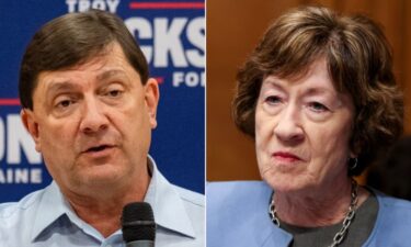 GOP Sen. Susan Collins and her Democratic challenger