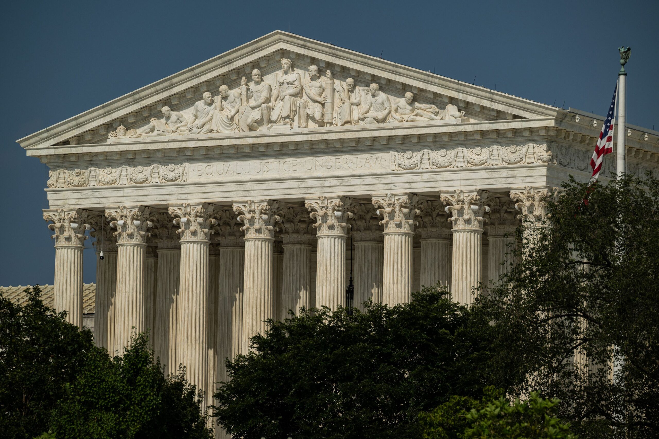 <i>Graeme Sloan//Bloomberg/Getty Images via CNN Newsource</i><br/>The US Supreme Court in Washington