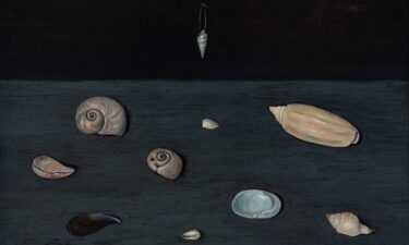 Gertrude Abercrombie's 1951 painting "Alderman Merriam’s Shells."