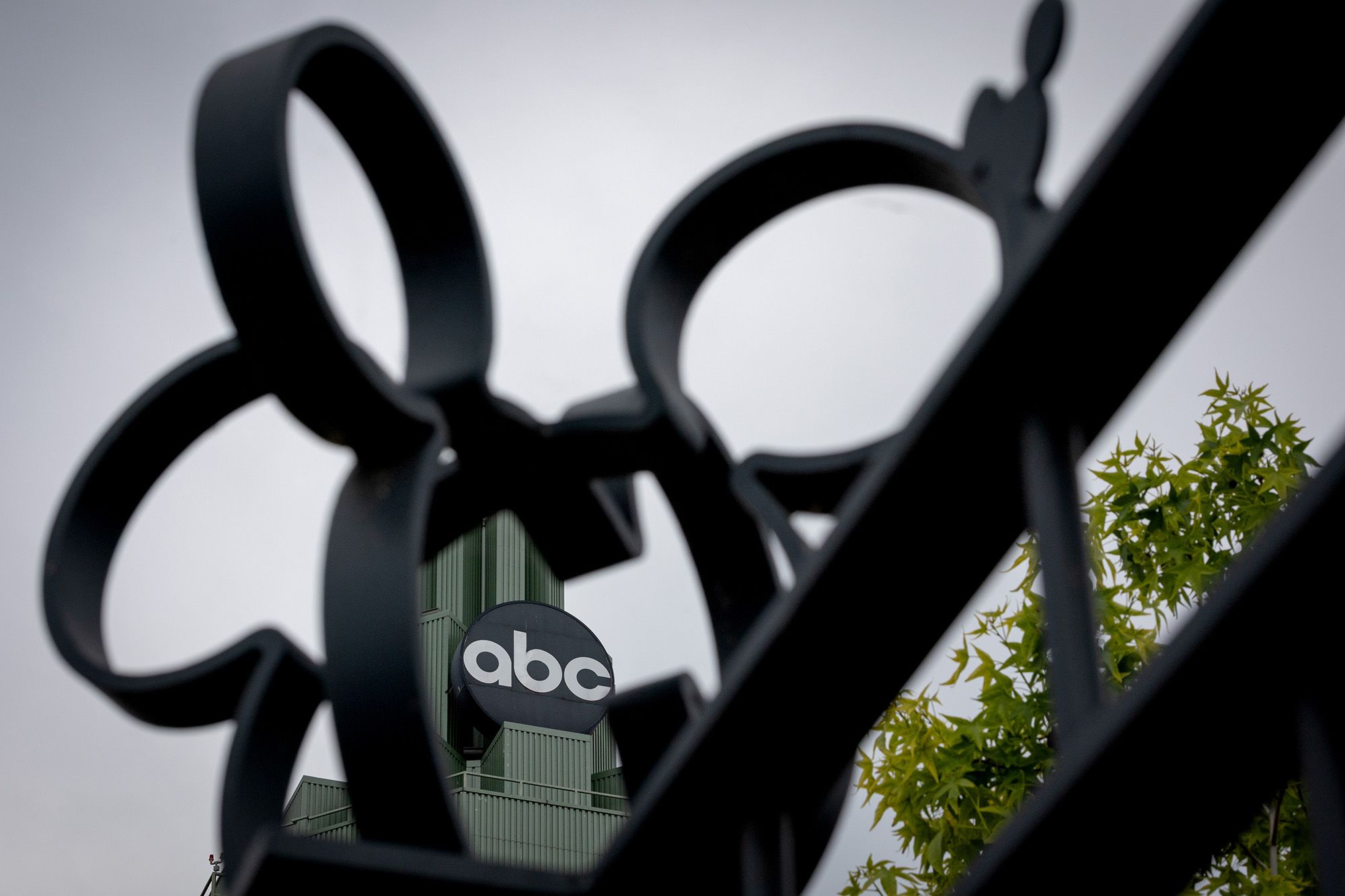 <i>Eric Thayer/Los Angeles Times/Getty Images via CNN Newsource</i><br/>The ABC west headquarters is seen on Sunday