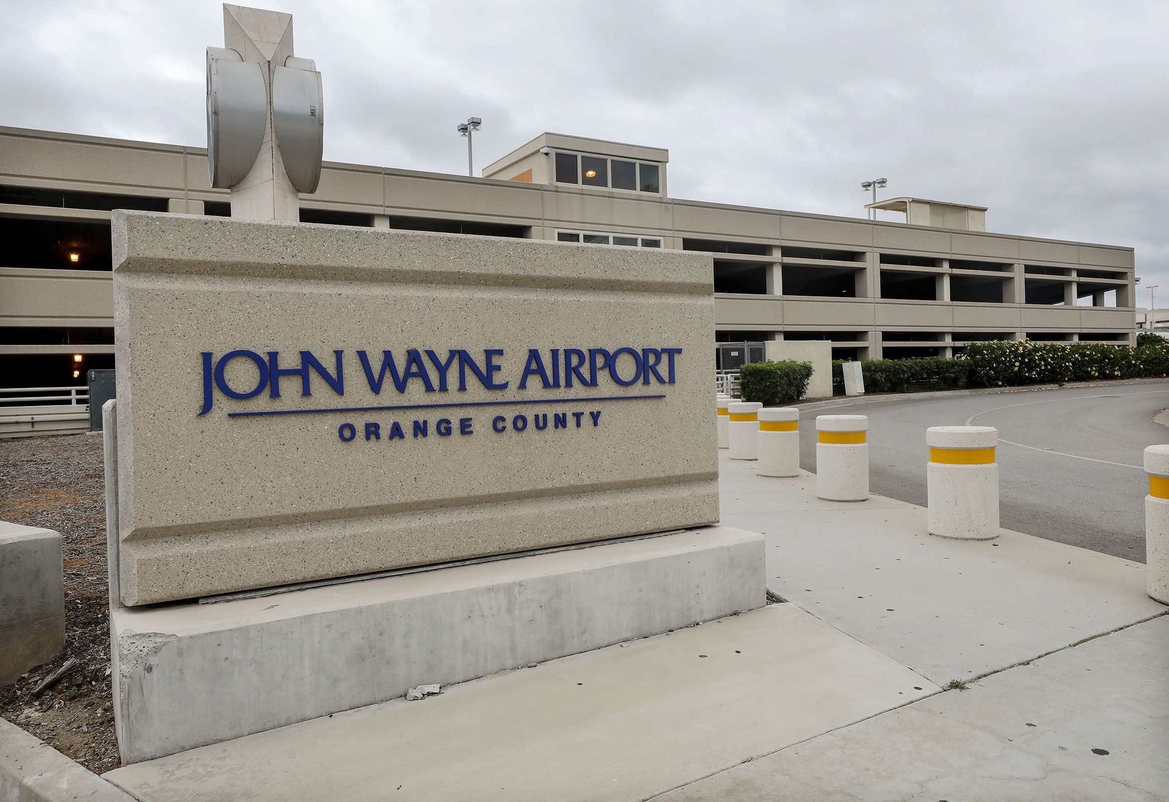 <i>Mario Tama/Getty Images/File via CNN Newsource</i><br/>John Wayne Airport in Orange County