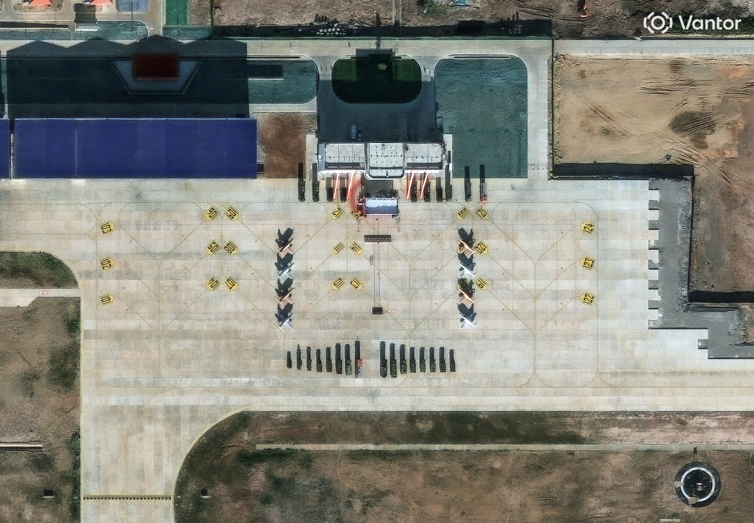 <i>Vantor via CNN Newsource</i><br/>Images from Vantor show how a new joint China-Laos airfield in Ban Keun