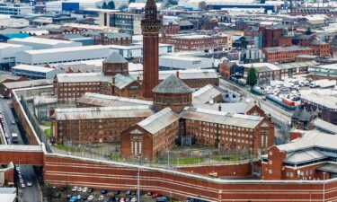 HMP Wandsworth in London is one of the country's most overcrowded prisons.